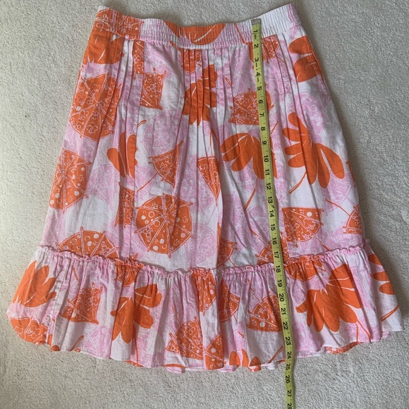 Lilly Pulitzer Linen Blend Midi Skirt - Picture 4 of 7